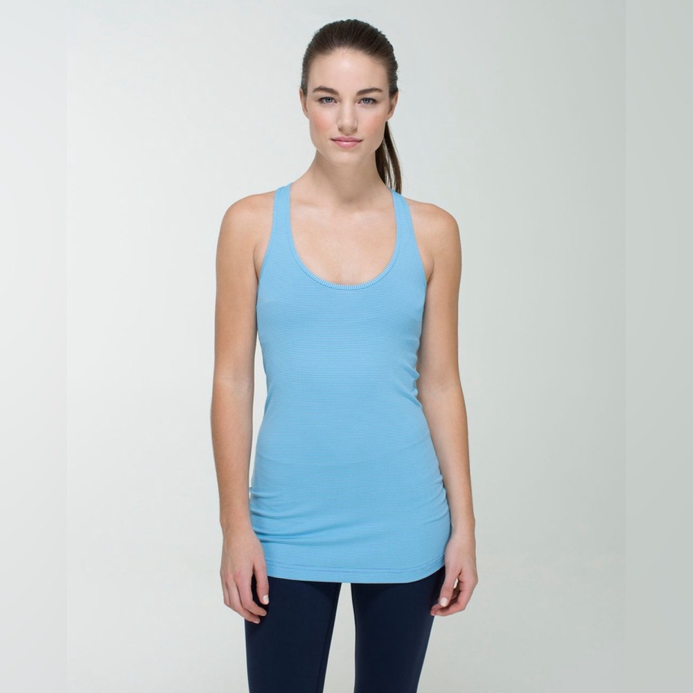 Lululemon Cool Racerback Tank Top Activewear Yoga Running Workout Gym Pilates
